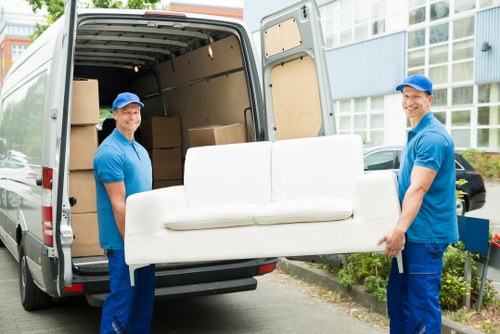 Removal truck hire support for a move in Soho