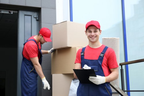 A local removals team handling access challenges in central London