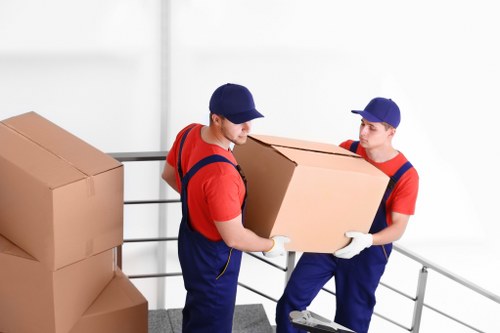 Commercial van service supporting a Soho business move