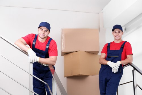 Removal van service supporting a flat or office move in Soho
