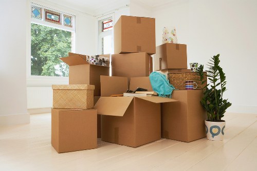 Packing and preparation for a Soho man and van move