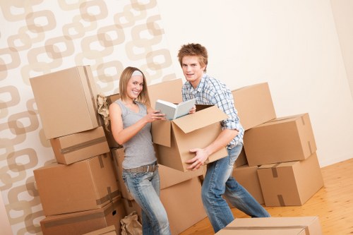 Compact removal van suitable for Soho flats and office moves